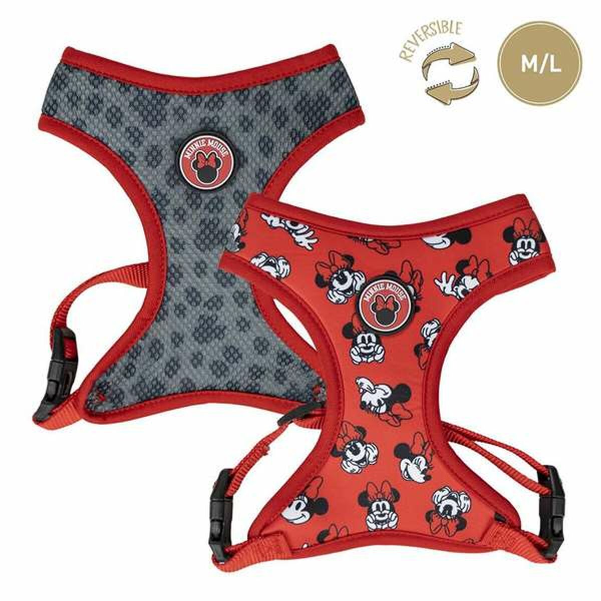 Suņu drošības siksna Minnie Mouse M/L